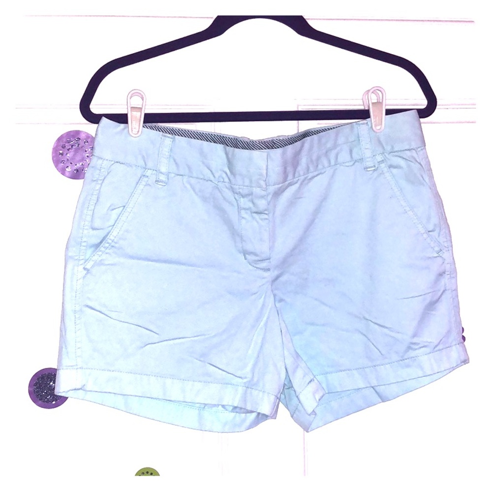J. Crew | Chino 5” Inseam Pastel Blue Shorts